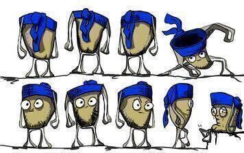blue